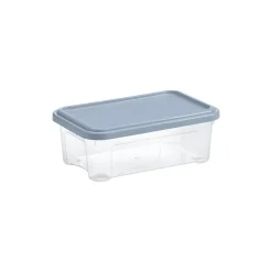 Boîte de rangement Tontarelli Combi Box 2,5 L couvercle bleu vendue par 5 pièces