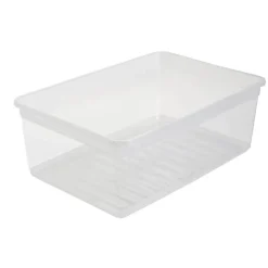 Boîte de rangement transparente spéciale vetements 11 litres