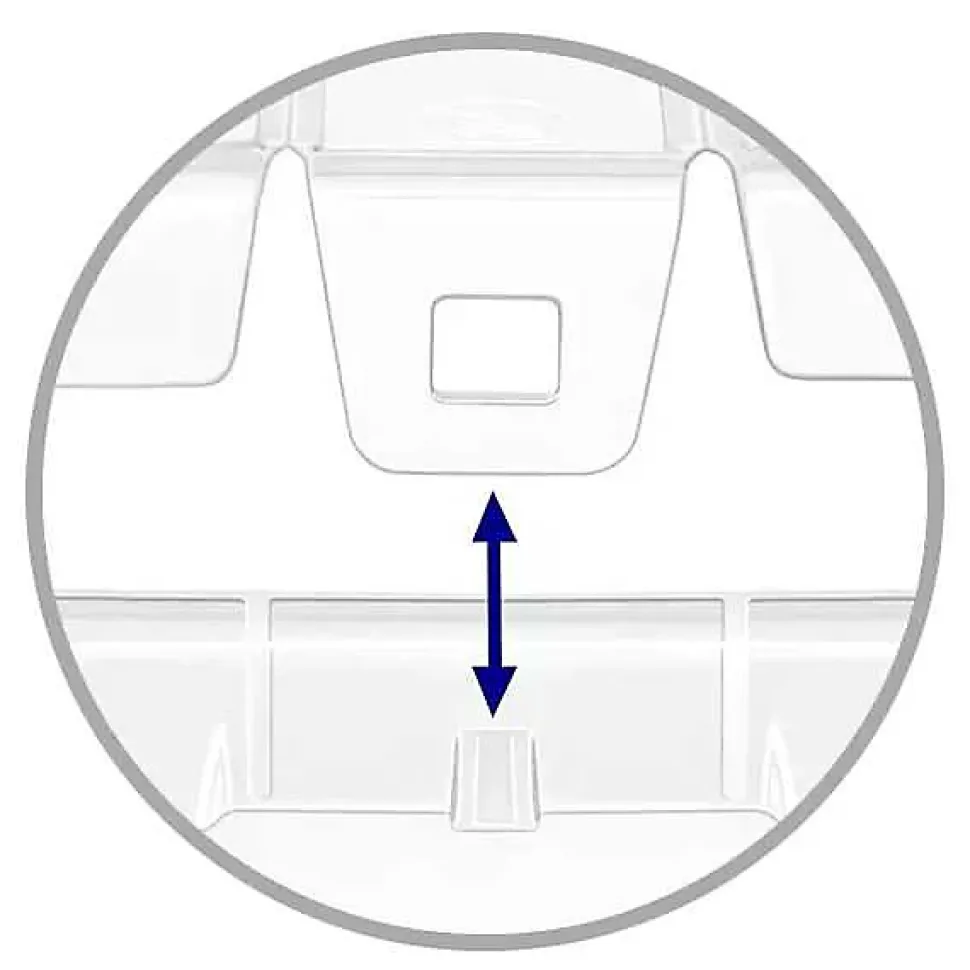 Boîte de rangement transparente à couvercle clipsable 65 litres