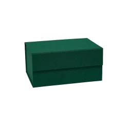 Boîte de rangement vert en carton H12x24x17
