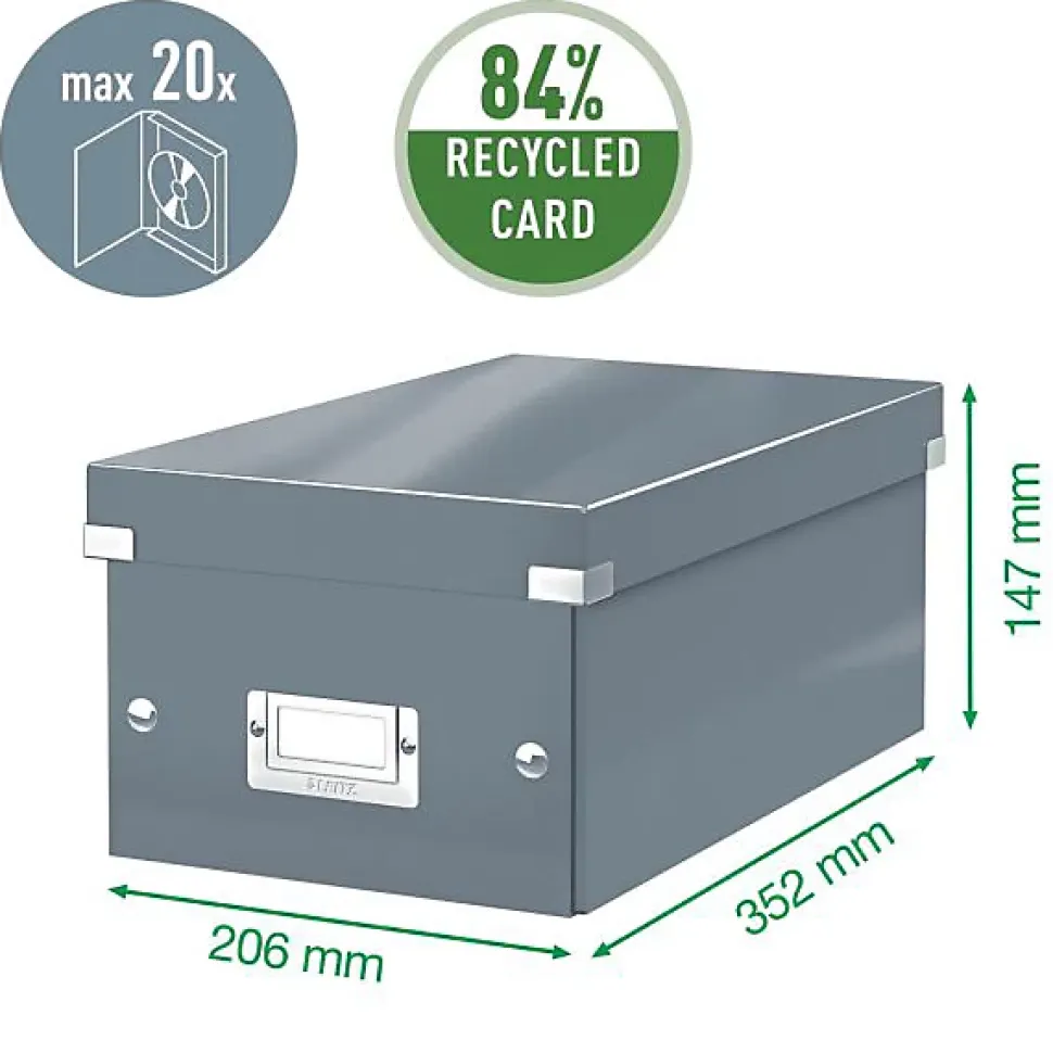 Boîte Design en carton pour DVD Wow - Blanc