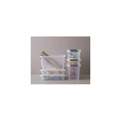 Boîte empilable avec clips de fermeture 32 litres ProBox