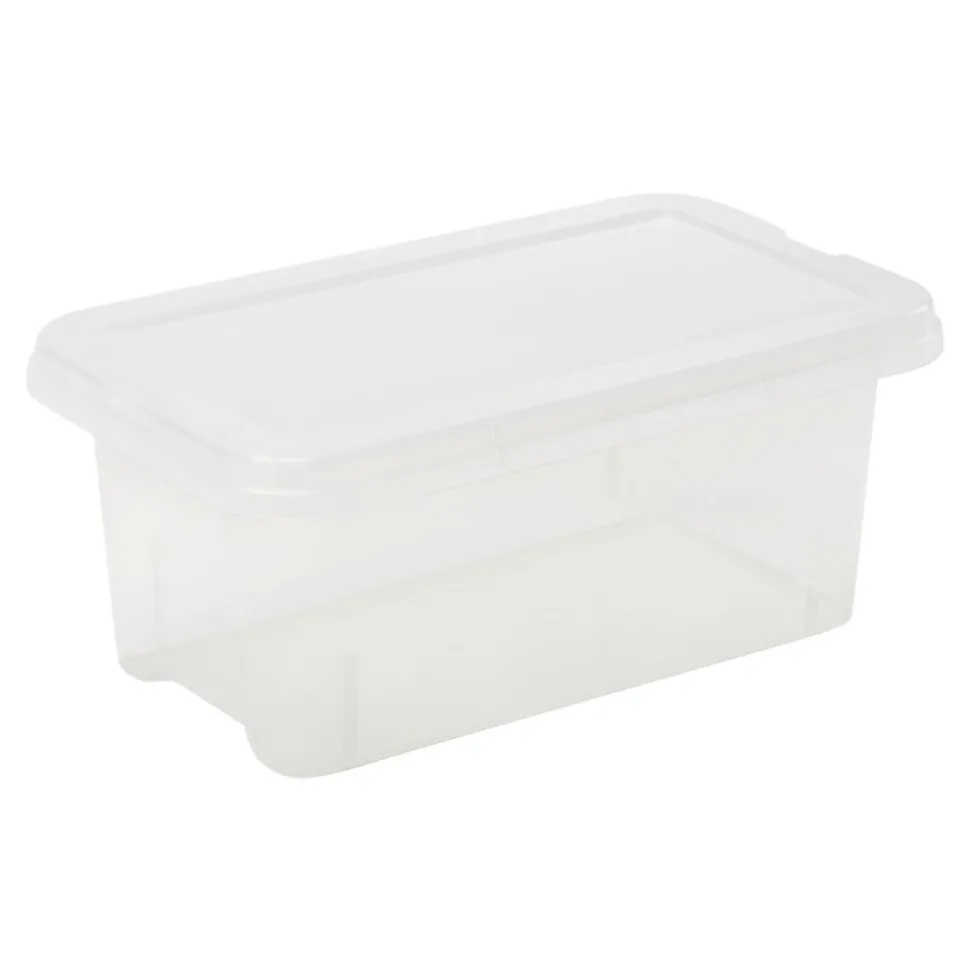 Boîte en plastique 0,5 L Kaze transparent