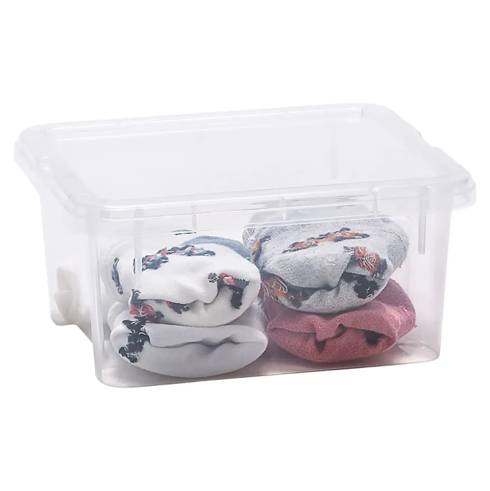 Boîte en plastique 2 L Kaze transparent