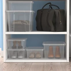 Boîte en plastique 2 L Kaze transparent