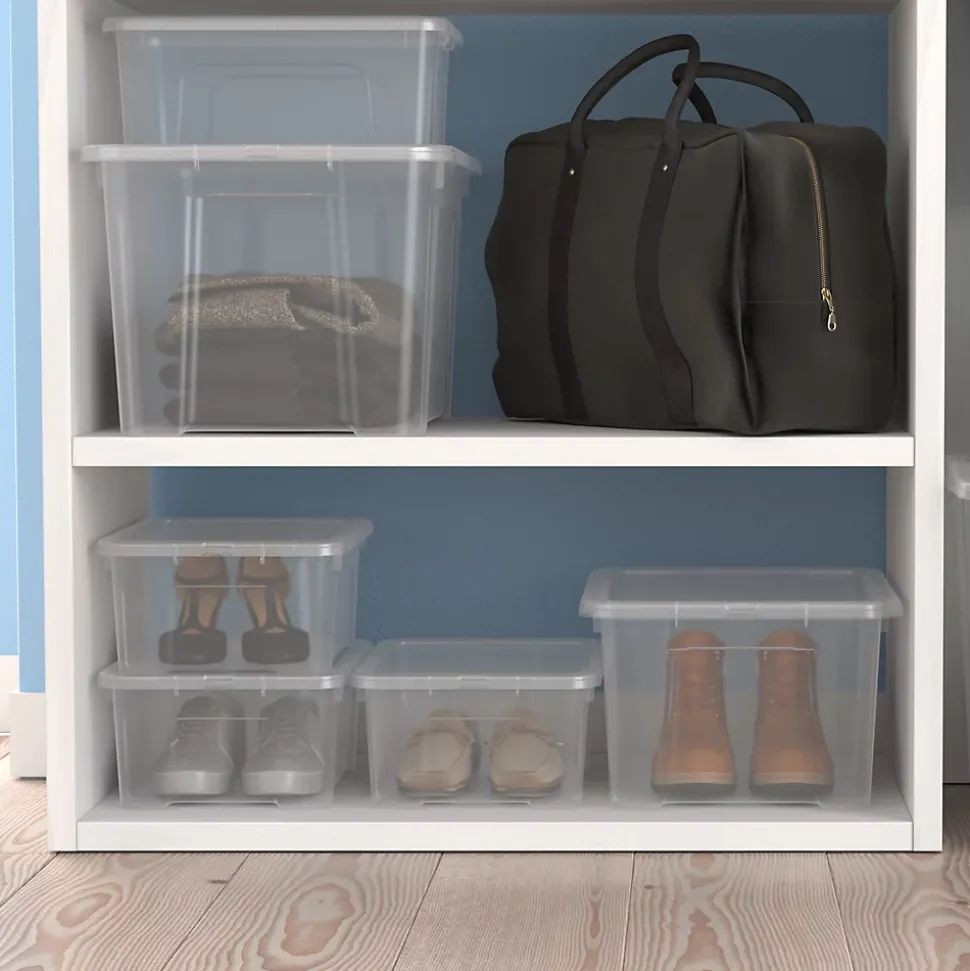 Boîte en plastique 2 L Kaze transparent