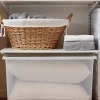 Boîte en plastique 138 L Kaze transparent