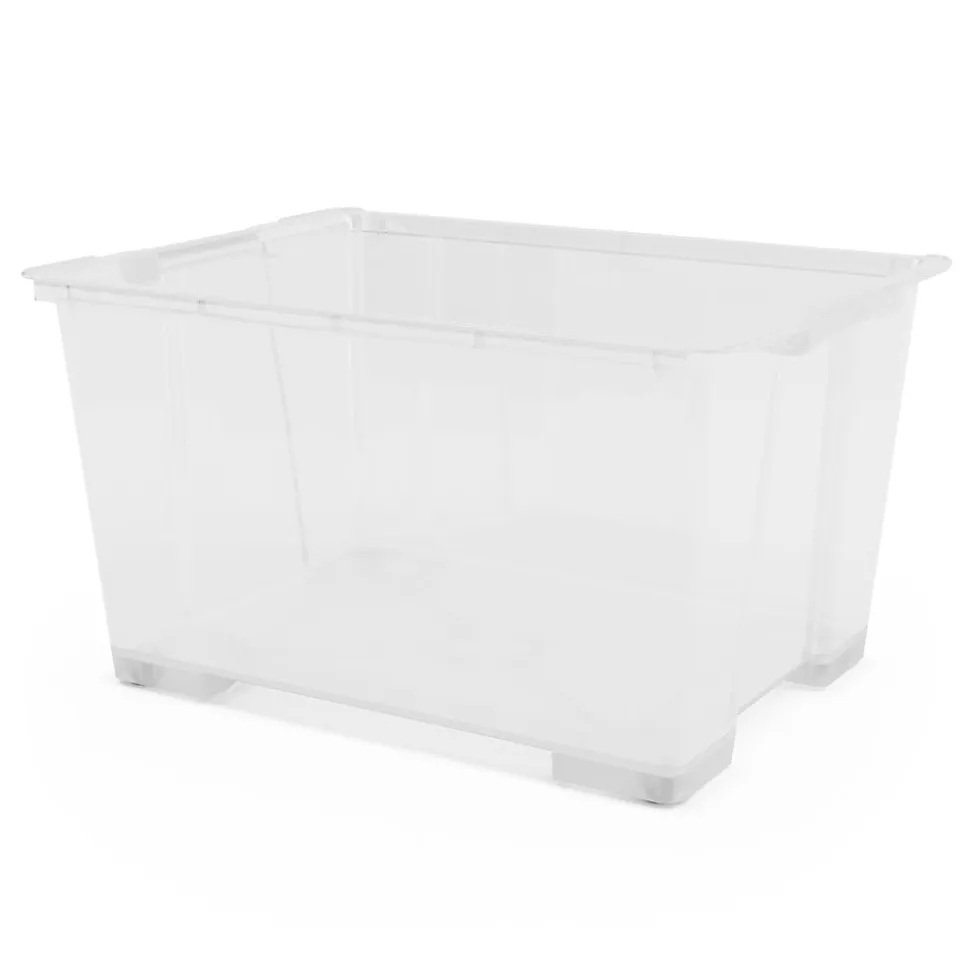 Boîte en plastique 138 L Kaze transparent