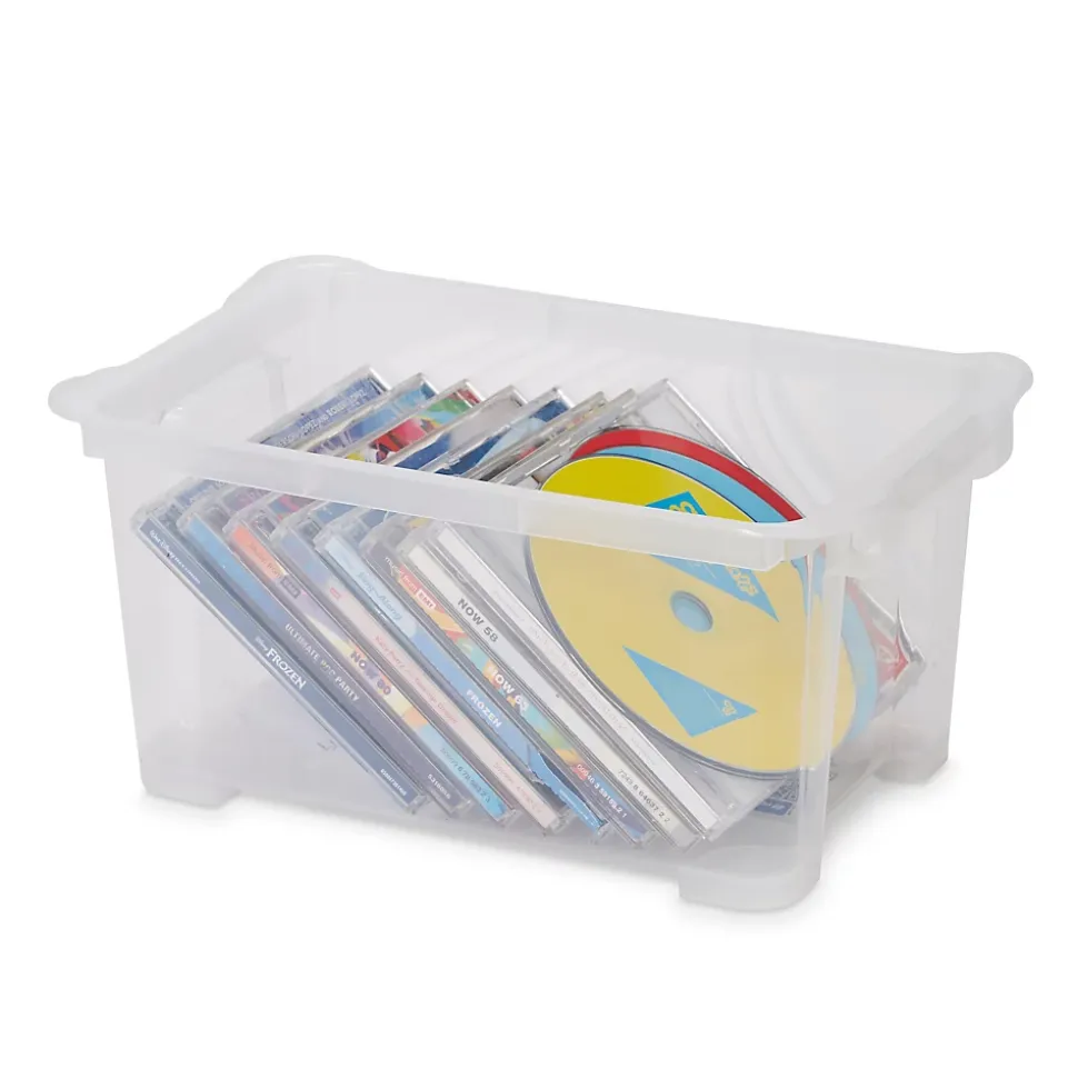 Boîte en plastique 3 L Kaze transparent