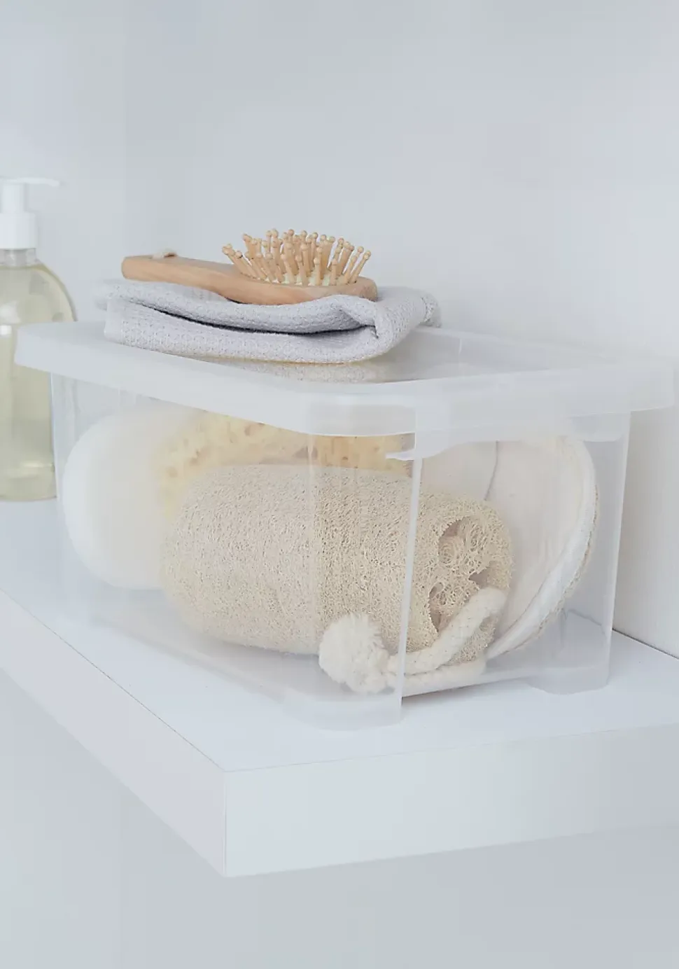 Boîte en plastique 3 L Kaze transparent