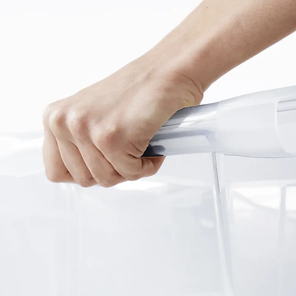 Boîte en plastique 3 L Kaze transparent
