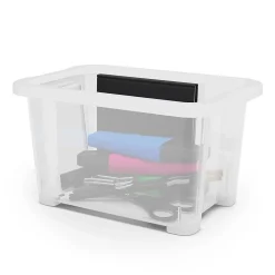 Boîte en plastique 1 L Kaze transparent