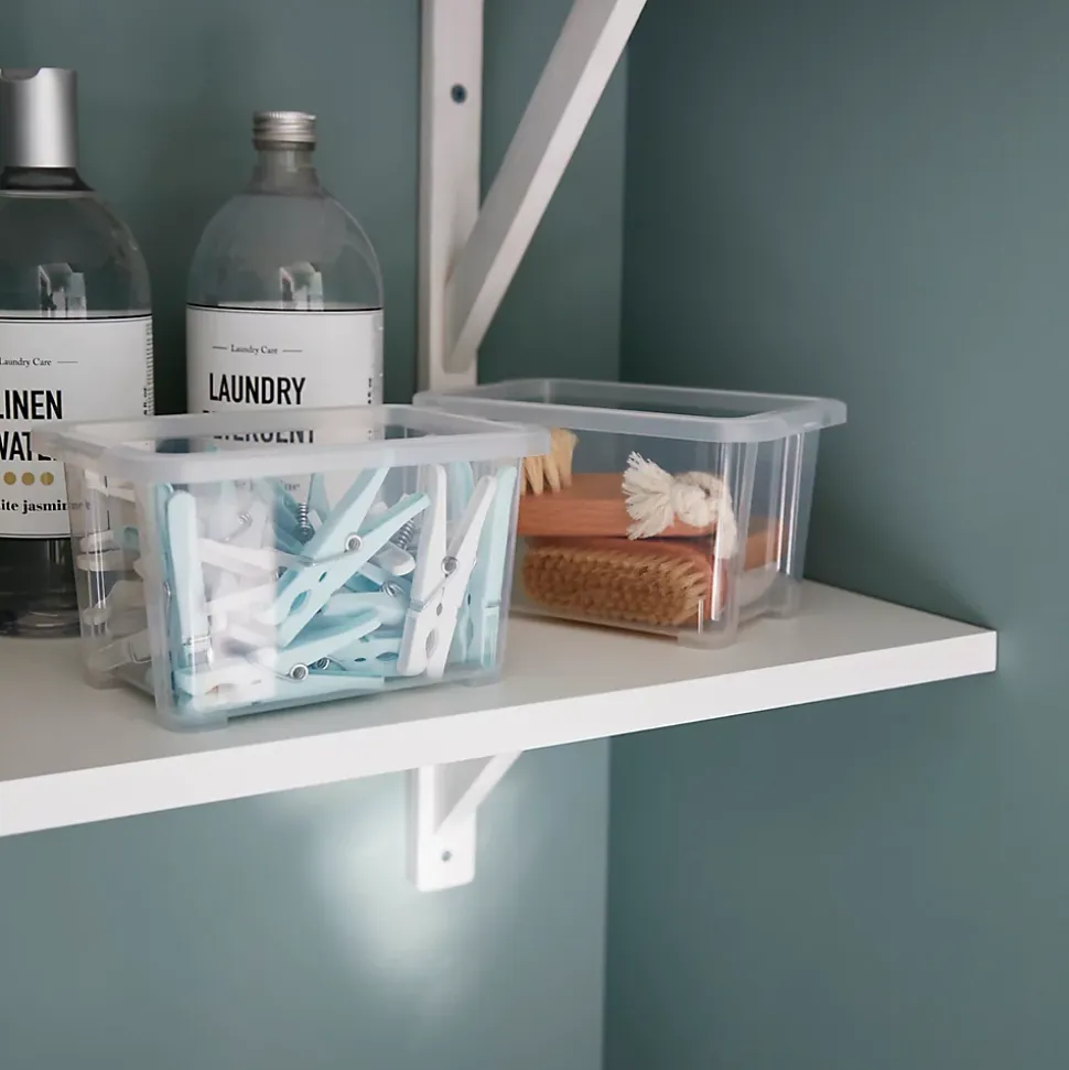 Boîte en plastique 1 L Kaze transparent