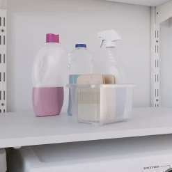 Boîte en plastique 1 L Kaze transparent