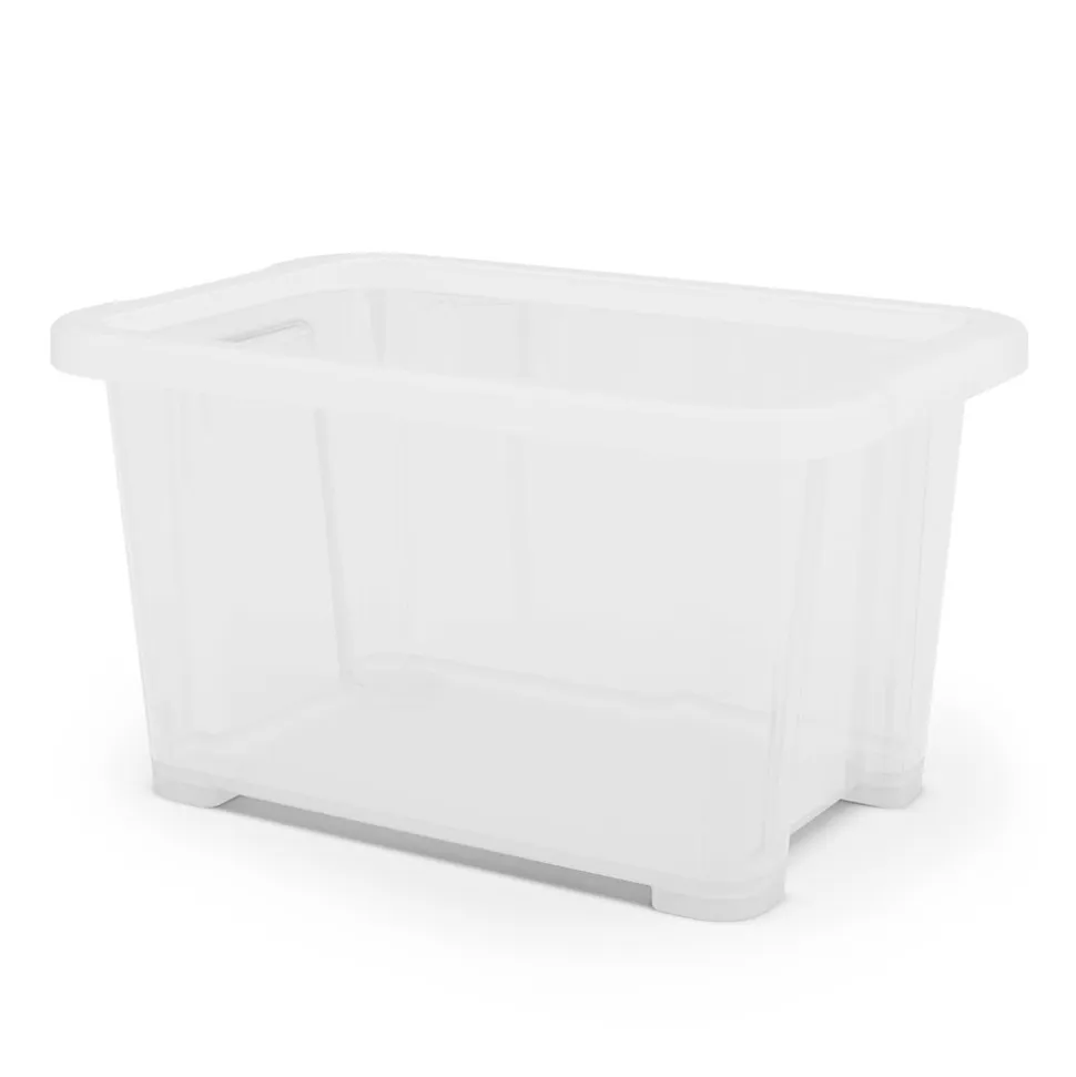 Boîte en plastique 1 L Kaze transparent