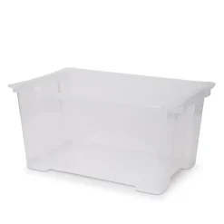 Boîte en plastique 43 L Kaze transparent