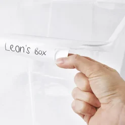 Boîte en plastique 15 L Kaze transparent