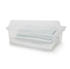Boîte en plastique 29 L Kaze transparent