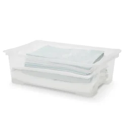 Boîte en plastique 29 L Kaze transparent