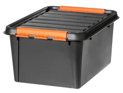 Boîte en plastique noir Smartstore Pro 31 L