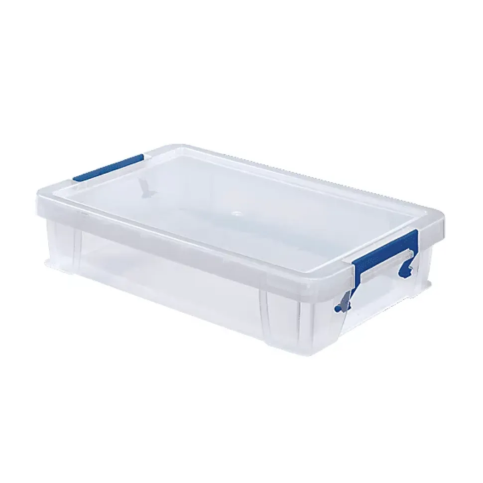 Boîte en plastique solide plate 5,5 litres