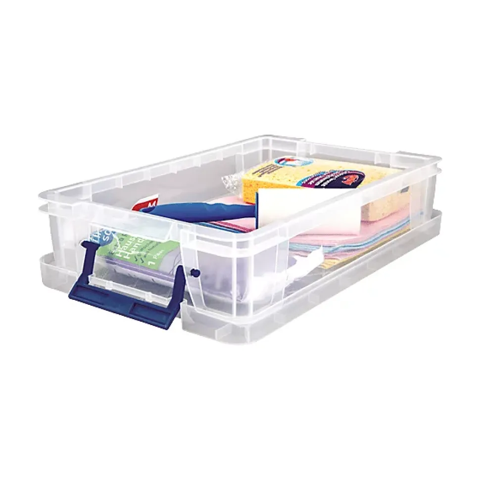 Boîte en plastique solide plate 5,5 litres