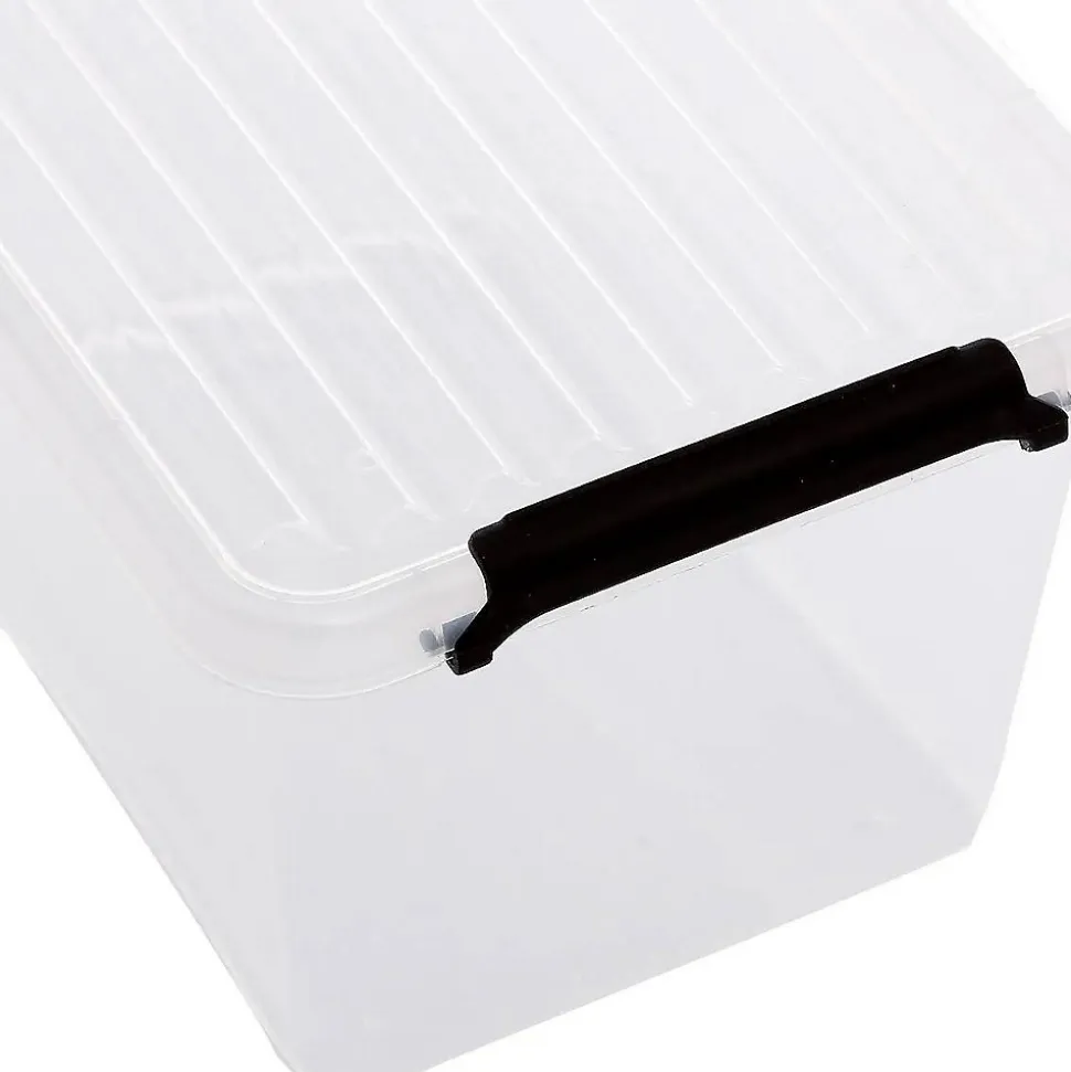 Boîte en plastique transparente 2L Clip N' Box - 5Five