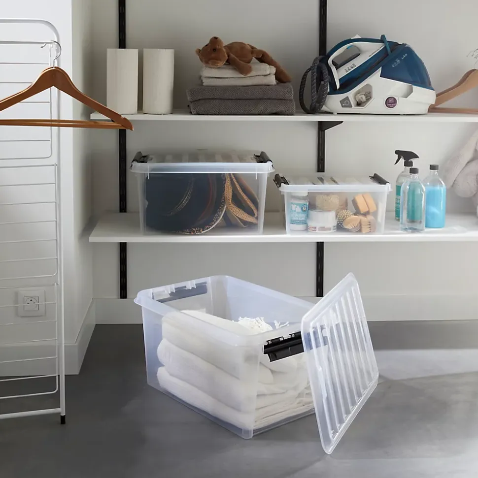 Boîte en plastique transparent Smartstore Classic 31L