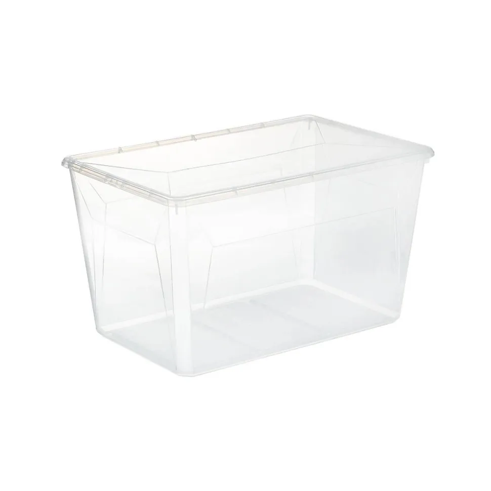 Boîte en plastique transparente 50L Simply+ - 5Five