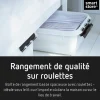 Boîte en plastique transparent Smartstore Classic 35L