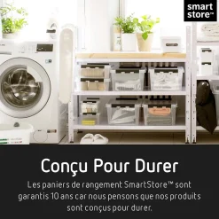 Boîte en plastique transparent Smartstore Classic 35L