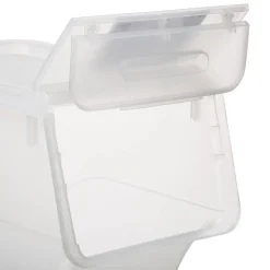 Boîte en plastique transparente à ouverture frontale 24L - 5Five