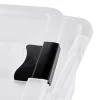 Boîte multi usages avec couvercle 12 litres - Transparent