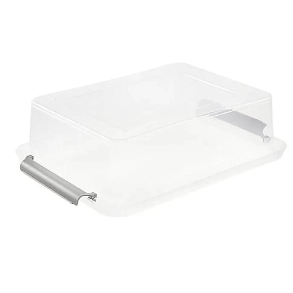 Boîte transparente plate 8,5 litres ClipBox