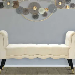Bout de lit en tissu Paris 120x40x60 cm