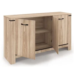 Buffet 140 cm IDAHO 3 portes design contemporain