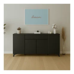 Buffet 4 portes 1 tiroir L177 cm - BERTRIX