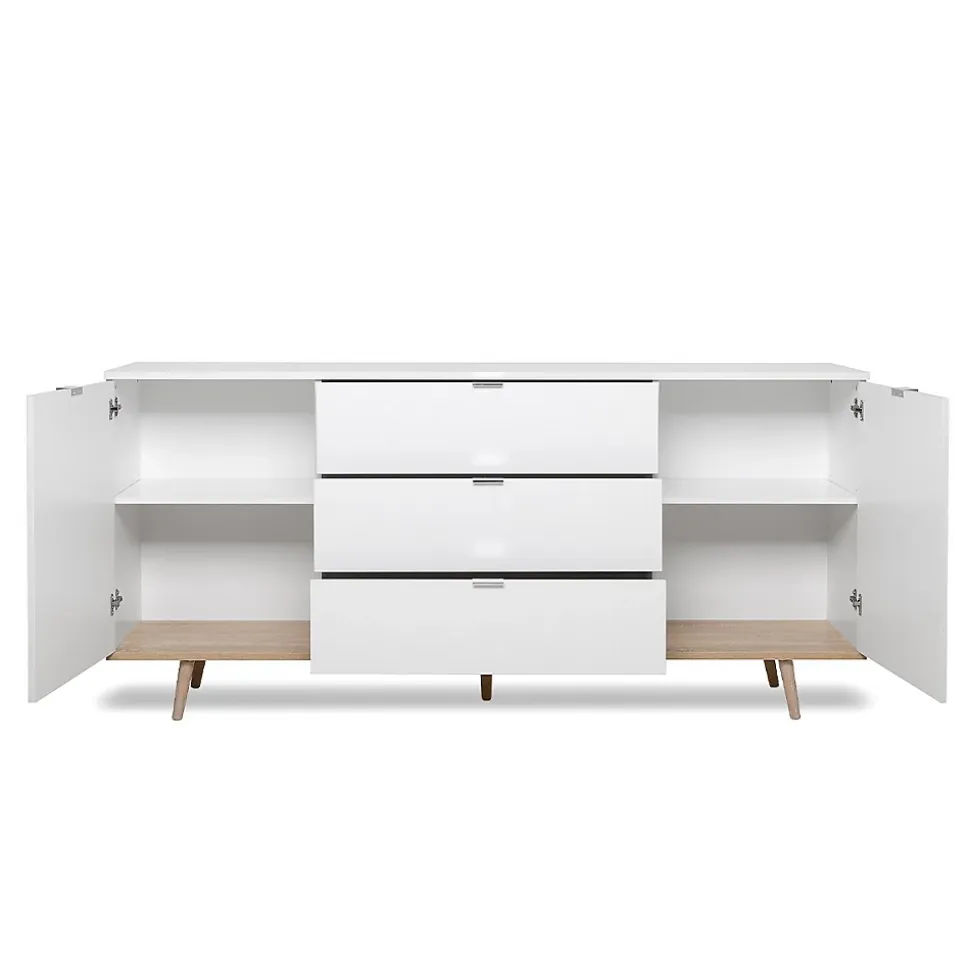 Buffet 2 Portes 3 Tiroirs L180 cm - COPENHAGUE