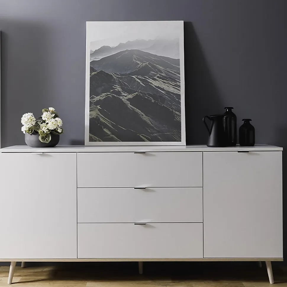 Buffet 2 Portes 3 Tiroirs L180 cm - COPENHAGUE