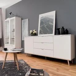 Buffet 2 Portes 3 Tiroirs L180 cm - COPENHAGUE