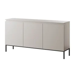 Buffet 3 portes beige 150 cm BEMMI
