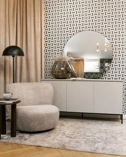 Buffet 3 portes beige 150 cm BEMMI