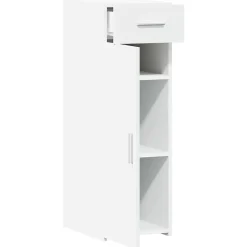 Buffet blanc 30x42,5x93 cm bois d'ingénierie vidaXL