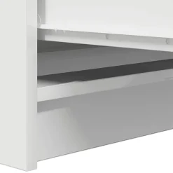 Buffet blanc 37,5x35x76 cm bois d'ingénierie vidaXL