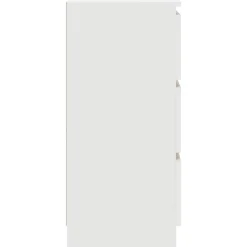 Buffet blanc 37,5x35x76 cm bois d'ingénierie vidaXL