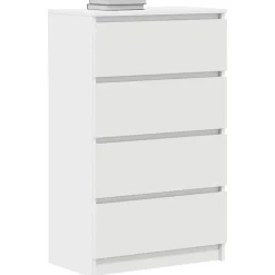 Buffet Blanc 60x35x98,5 cm Bois d'ingénierie vidaXL