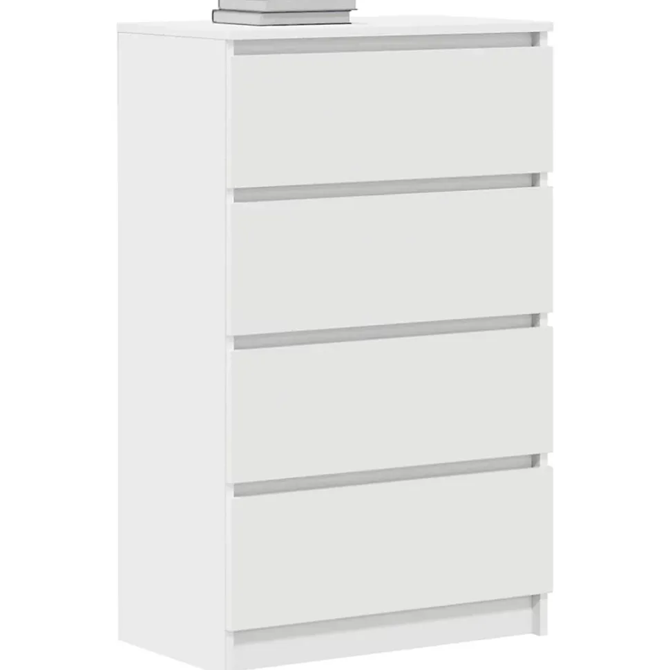 Buffet Blanc 60x35x98,5 cm Bois d'ingénierie vidaXL