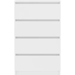 Buffet Blanc 60x35x98,5 cm Bois d'ingénierie vidaXL