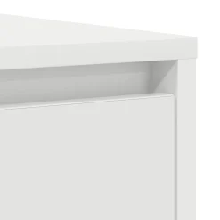 Buffet blanc 29,5x34x76 cm bois d'ingénierie vidaXL