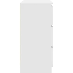 Buffet blanc 100x35x76 cm bois d'ingénierie vidaXL